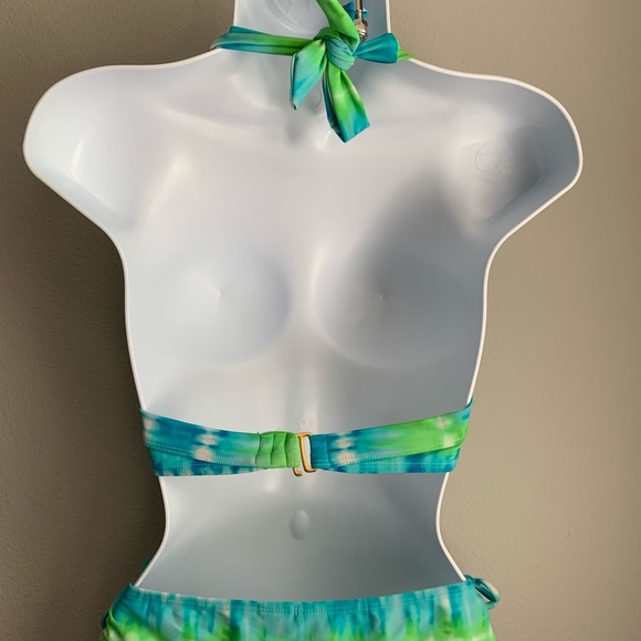 Tie Dye Bikini Push Up - Picture 3 of 4